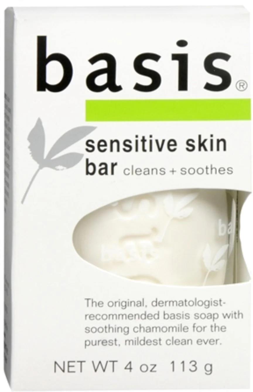 Basis Sensitive Skin Bar 4 oz (Pack of 4) | Walmart (US)