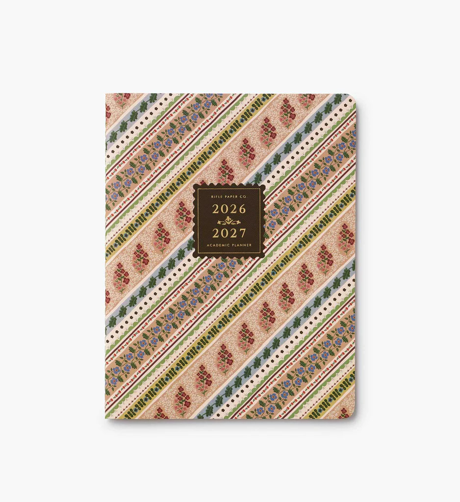 2026-2027 12-Month Academic Appointment Notebook - Paisley | Rifle Paper Co.