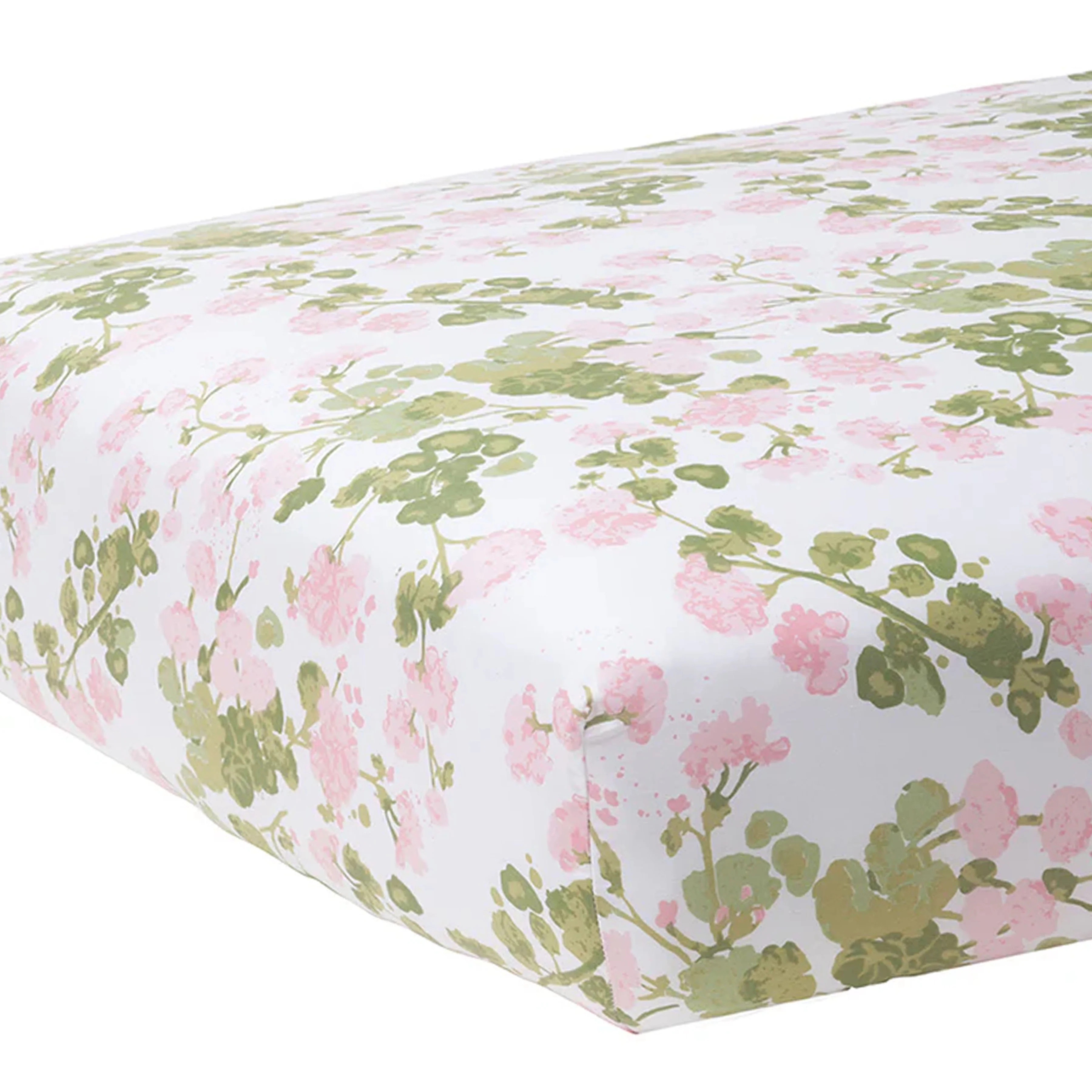 Ouisie Pink Crib Sheet | Biscuit Home