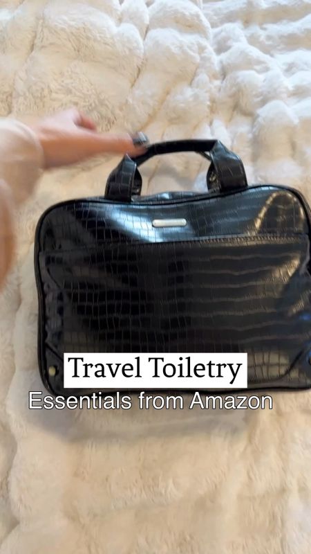 Travel toiletry bag and essentials from Amazon - gifts for her 

#LTKbeauty #LTKtravel #LTKHoliday