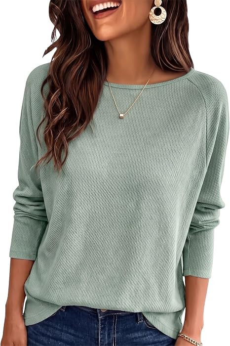 Acelitt Women‘s Casual Fall Tops,S-XXL | Amazon (US)