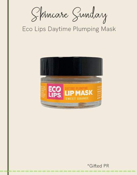 Ecolips daytime plumping lip mask 


#LTKstyletip #LTKfindsunder50 #LTKbeauty