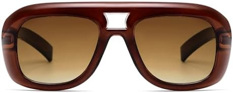 SOJOS Retro Oversized Aviator Sunglasses for Women Men,Trendy Vintage Square Aviators 90s Sun Gla... | Amazon (US)