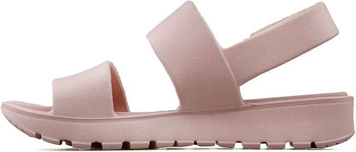 Skechers Womens Foamies Footsteps breezy Feels Sandal | Amazon (US)