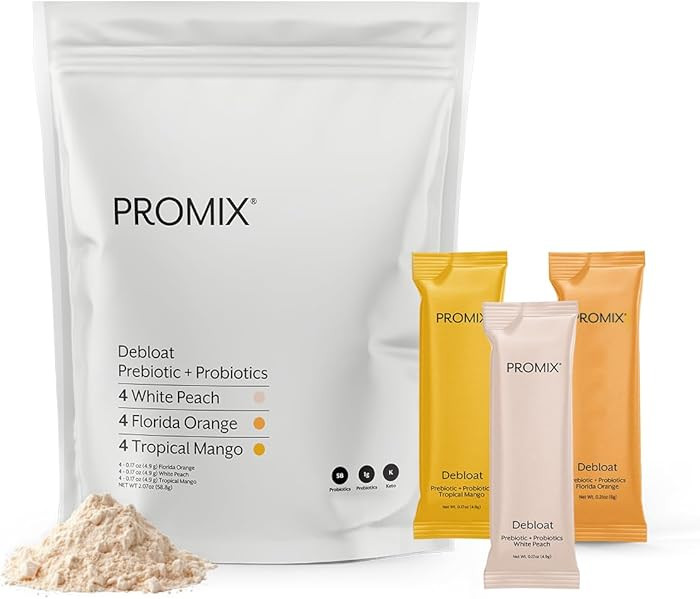 ProMix Nutrition Debloat Prebiotics and Probiotics - Digestive Health, Nausea Relief, Gut Repair,... | Amazon (US)