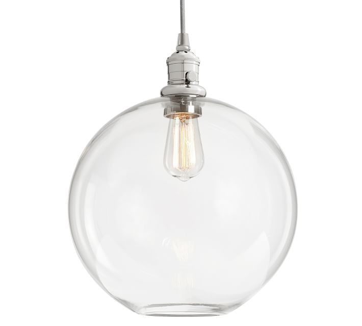 Custom Cord Pendant - Glass Globe | Pottery Barn (US)