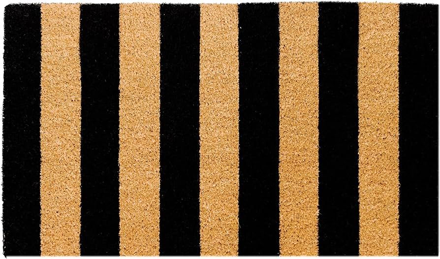 THEODORE MAGNUS Natural Coir Doormat with Non-Slip Backing - 17 x 30 - Outdoor/Indoor - Natural -... | Amazon (US)