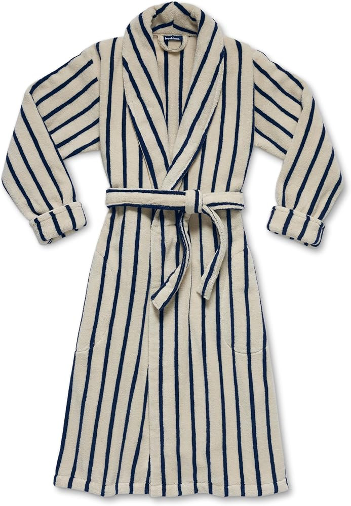 Brooklinen Luxury Cotton Bath Robe, Ultra Soft, Adjustable & Machine Washable – Premium Turkish... | Amazon (US)