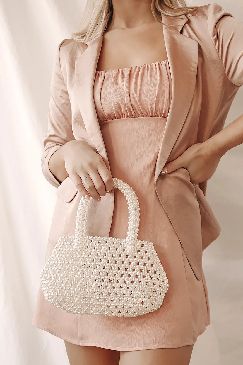 Handle My Love White Pearl Mini Handbag | Lulus (US)