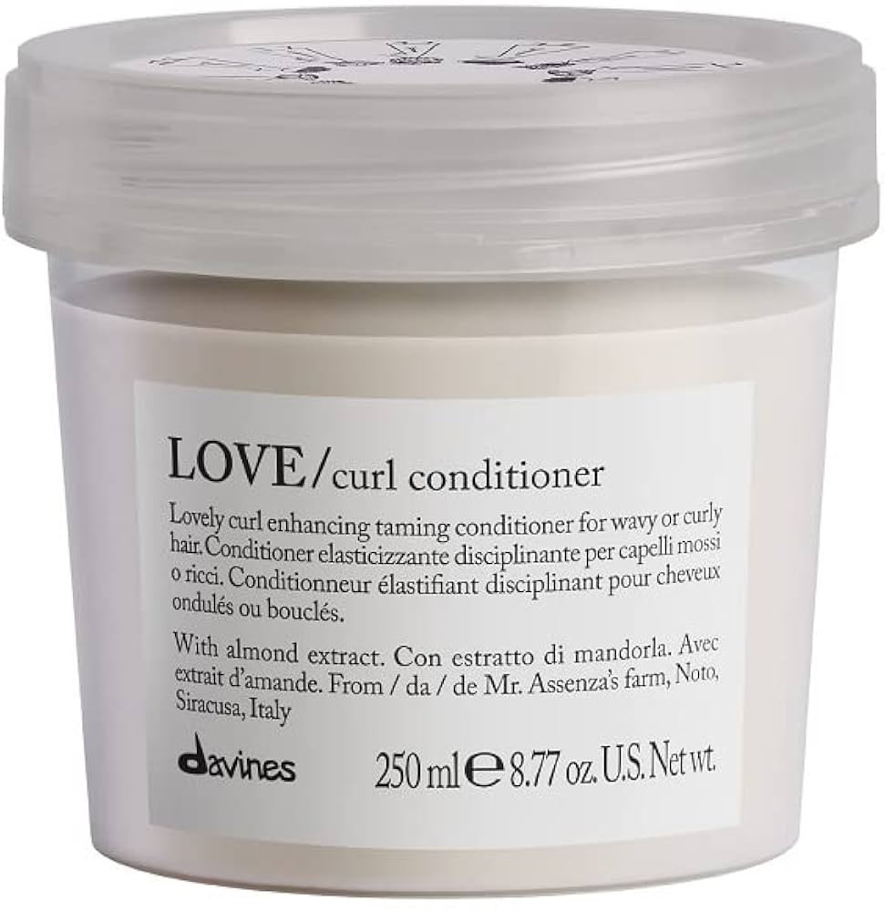 Davines LOVE Curl Conditioner, Enhance and Control Curly and Wavy Hair, Weightless Volume and Sof... | Amazon (US)