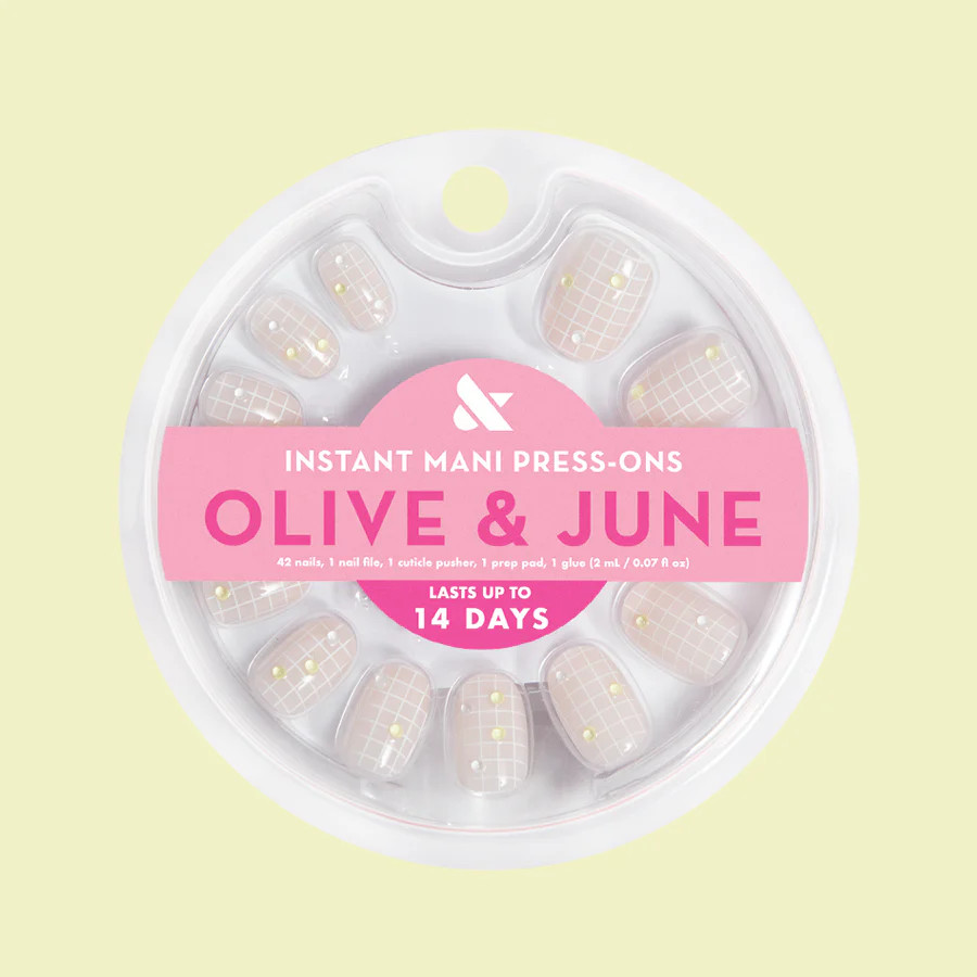 Nothing But Net - Press-On | Extra Short | Round | Olive & June