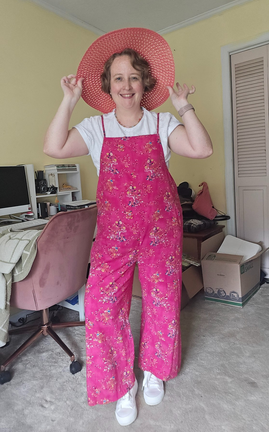 HOCO Week Day 3 - Beach Day

This was honestly the hardest theme to match for me, but I have actually worn these floral overalls to the beach before.

#teacherstyle #teacher #middleschoolteacher 

 #LTKootd #LTKPetite #LTKWorkwear