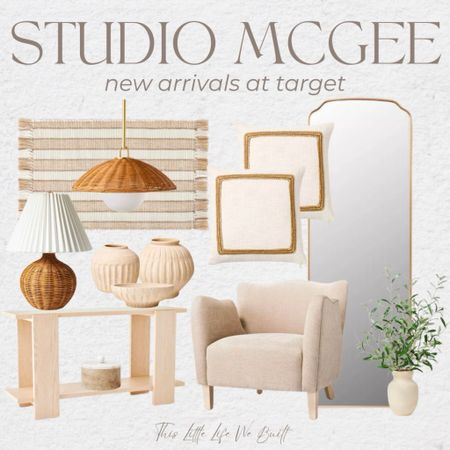 New arrivals from Studio McGee at Target! Available to purchase on December 26th ✨


Target home - target finds - target home decor - target furniture 

#LTKstyletip #LTKhome