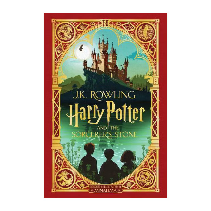 Harry Potter and the Sorcerer's Stone: Minalima Edition (Book 1), Volume 1 - by J K Rowling (Hard... | Target