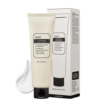 [Dear Klairs] Gentle Black Facial Cleanser 4.73 fl oz (140 ml) | Walmart (US)