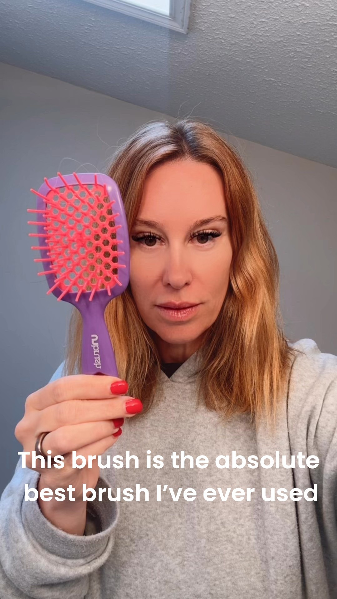 The absolute best brush ever for my fine bleached hair !! It doesn’t tear and combs out my wet hair sooooo nicely after the shower !!!

#LTKcanada #LTKmidsize #LTKfamily