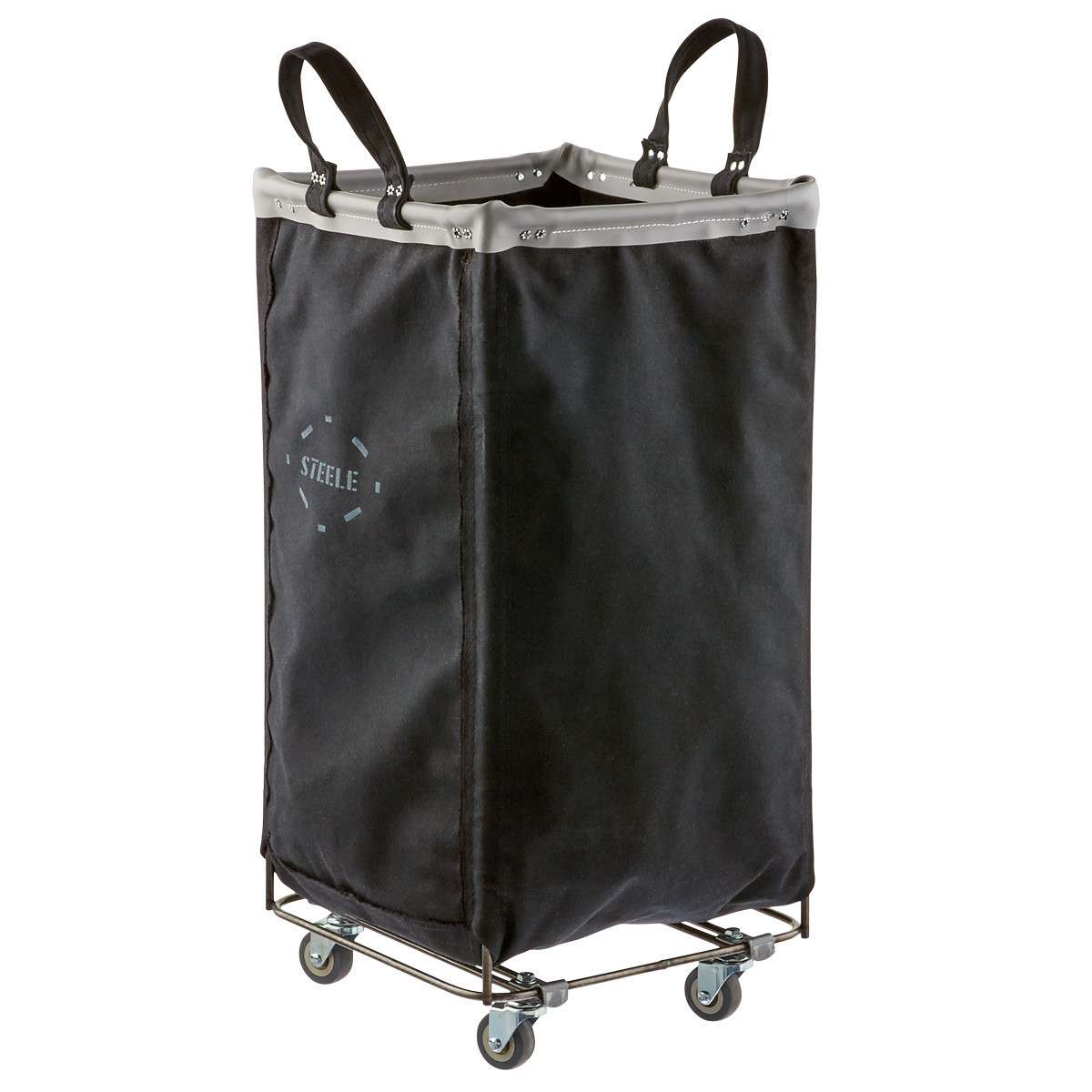 Steele Canvas Squared Sorting Hamper | The Container Store