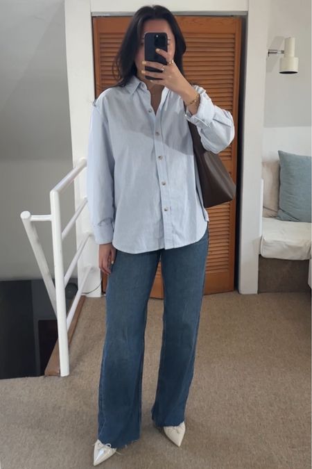 Top is old aritzia
Jeans are Zara (linked on ShopMy) 