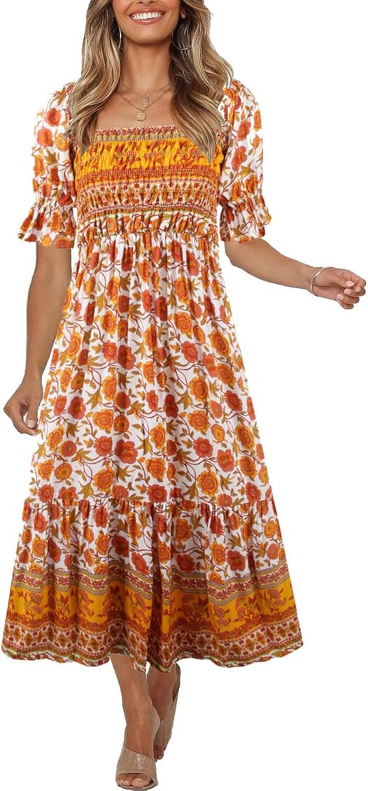 UIMLK Women's A-Line Dress | Amazon (US)