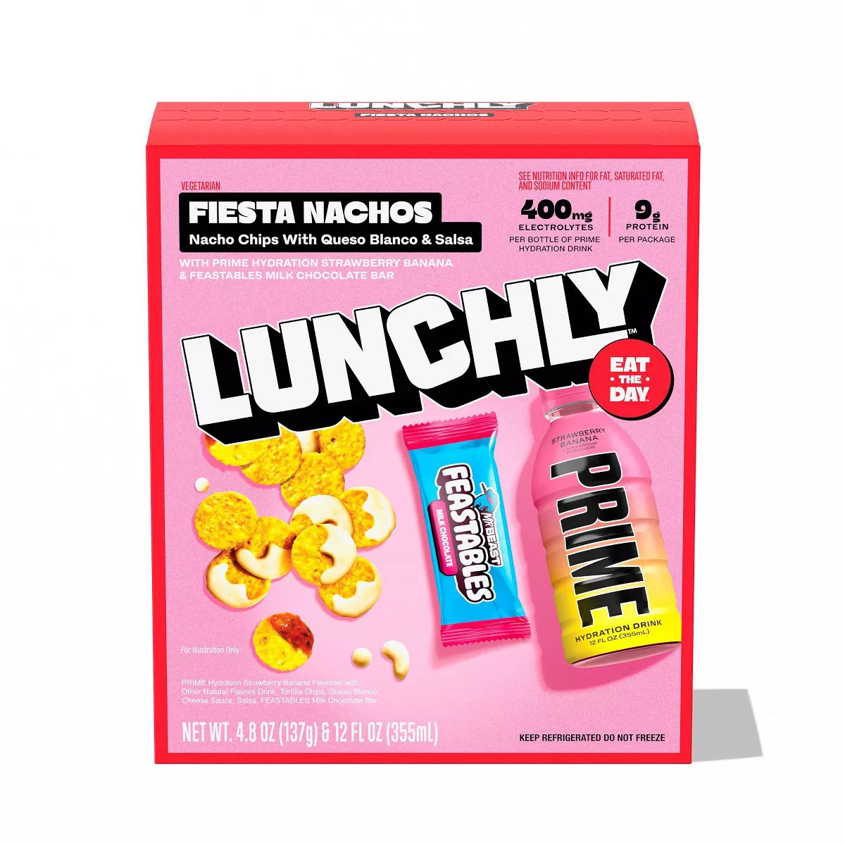 Lunchly Fiesta Nachos Meal Kit - 16.8oz | Target