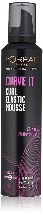 L'Oréal Paris Advanced Hairstyle CURVE IT Curl Elastic Mousse, 8.3 oz. | Amazon (US)