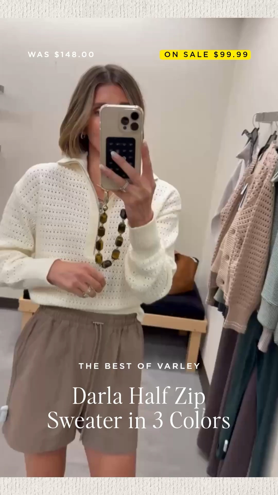 Curated, tried on, and approved. These are the standout @Varley pieces I’d add to my closet this season. #nsale
