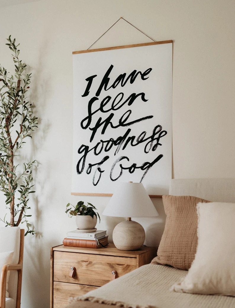 Large Poster: I Have Seen the Goodness of God - Etsy | Etsy (US)
