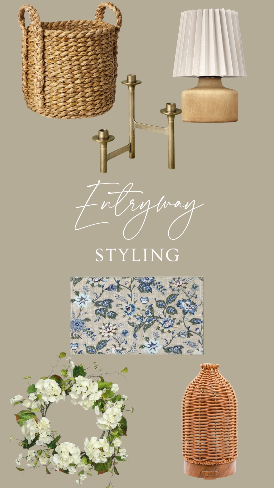 Pieces to style your entryway🌿

#LTKHome #LTKSeasonal