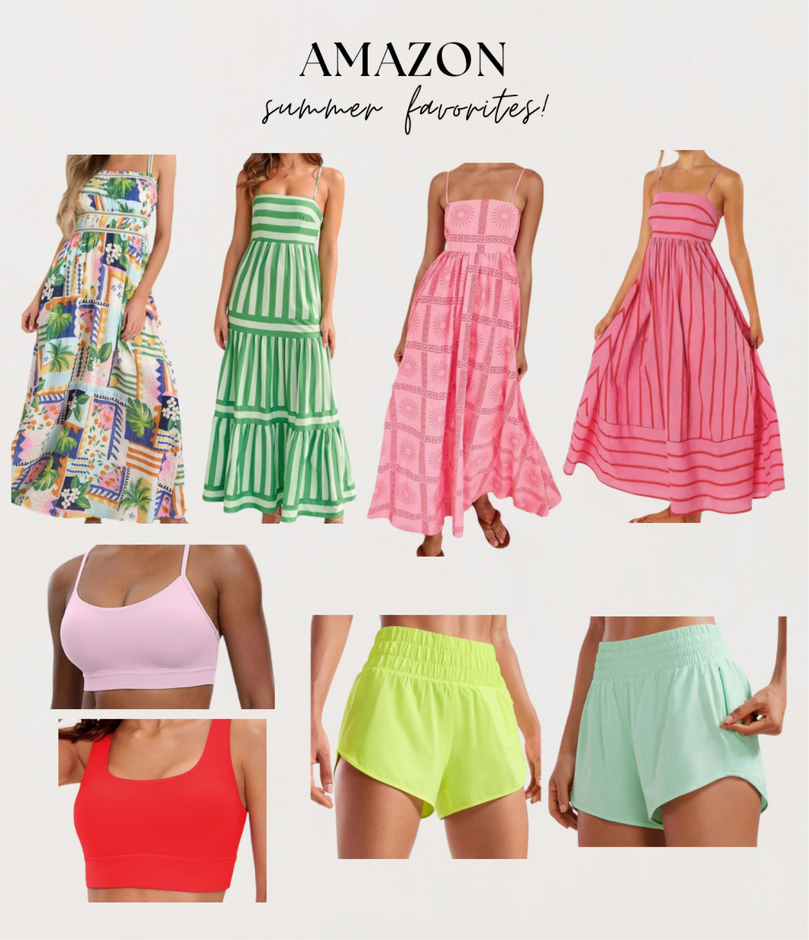 Amazon summer favorites!! Amazon vacation dresses! Amazon workout sets!! Amazon finds!! 

#LTKFitness #LTKFindsUnder50 #LTKStyleTip