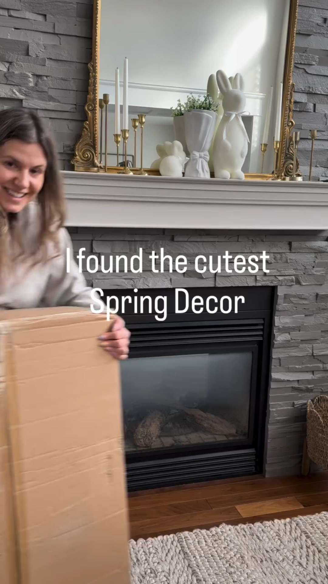 Might be the cutest thing I’ve bought in a while 🐰🐰. Comment Link 🔗 and I’ll send it straight to your DMs. Grab them now before they sell out. 
.
#bunnys #canadainfinds #easterdecor spring decor, bunnies, front porch decor, Walmart Canada, #walmartfinds