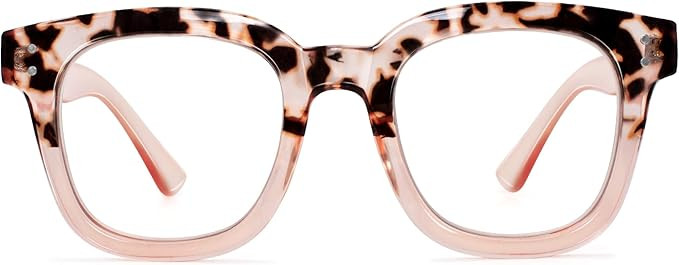 Madison Avenue Blue Light Blocking Glasses Oversized Fashion Blue Light Glasses for Women Anti Ey... | Amazon (US)