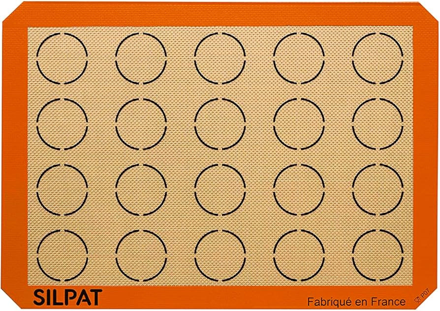 Silpat The Original Perfect Macaron Non-Stick Silicone Baking Mat, 11-5/8" x 16-1/2" | Amazon (US)