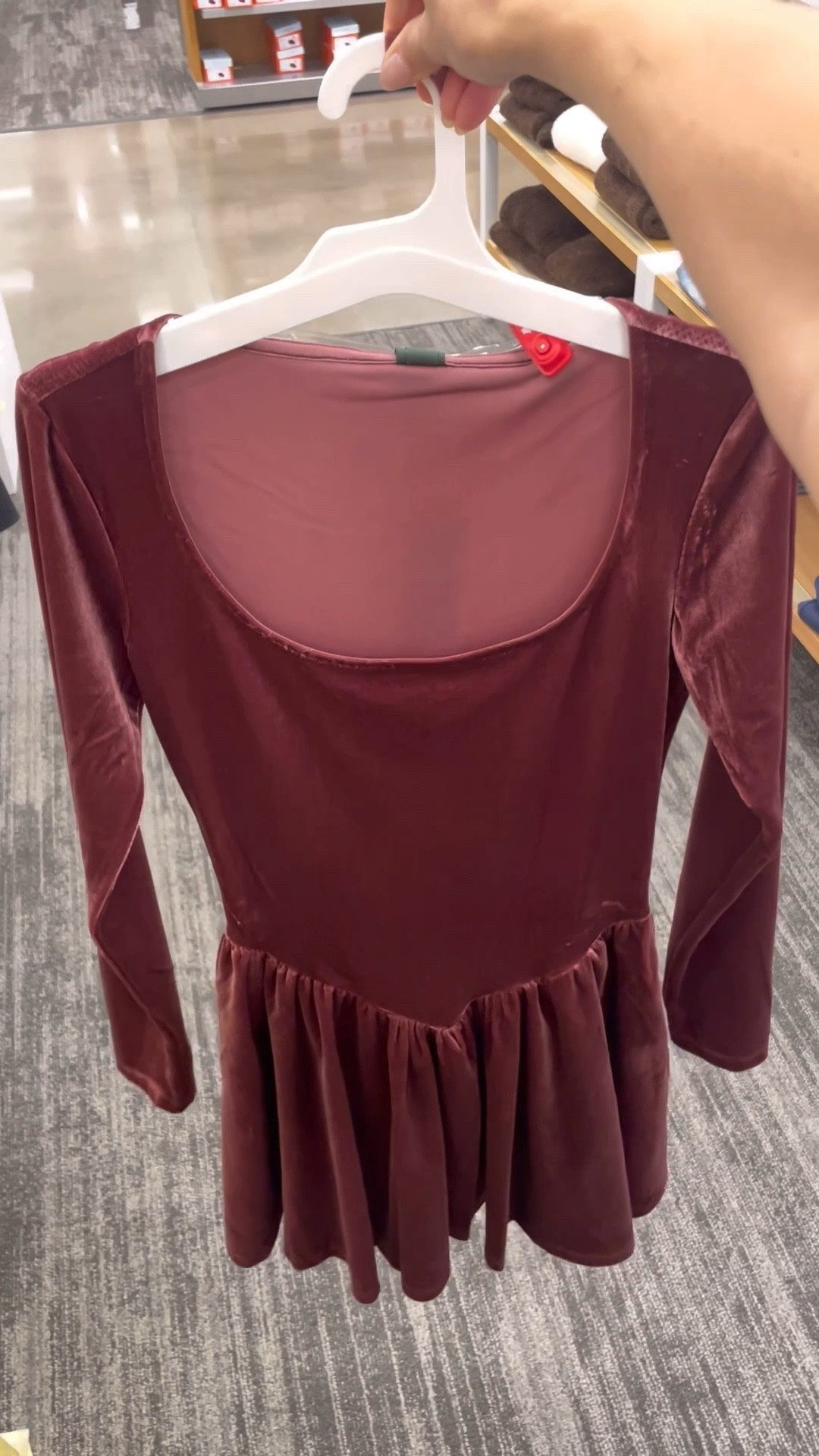 The fact this dress has long sleeves is a big win 

#LTKFindsUnder50 #LTKHoliday #LTKSeasonal