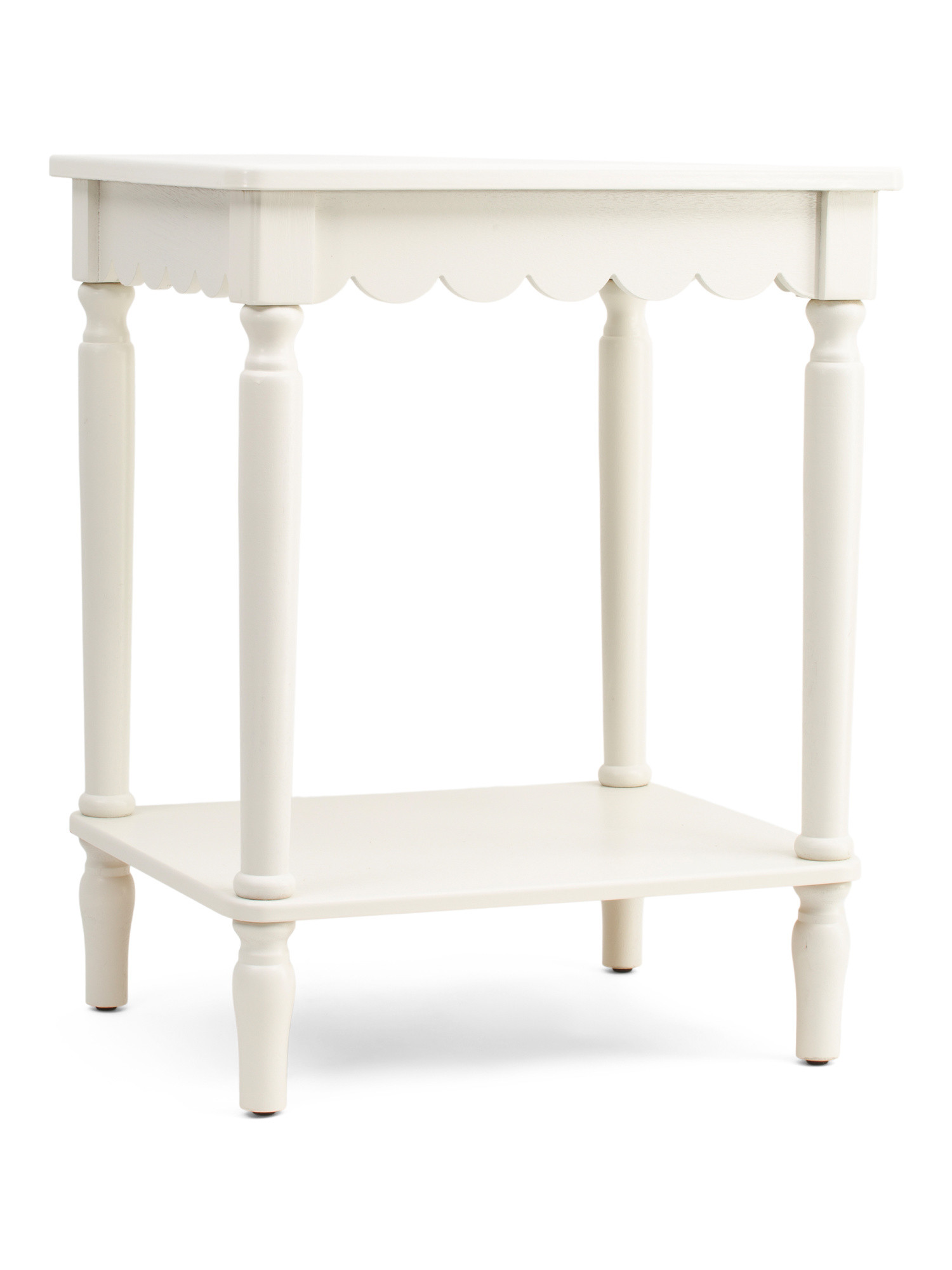 23in Scalloped End Table | Furniture & Lighting | Marshalls | Marshalls