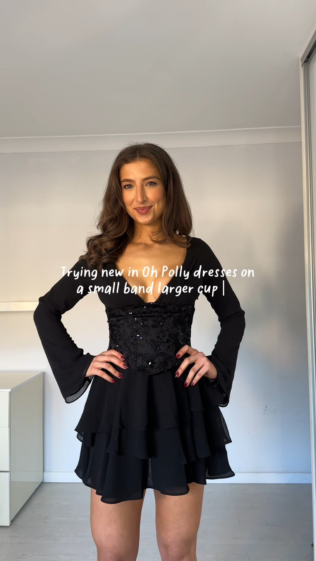 New in Oh Polly try on! Also linked a few more tops that I tried on and loved! 

I’ve 5ft 6 and would say the first one does come up a little short too! 

#LTKdatenight #LTKwinter #LTKuk