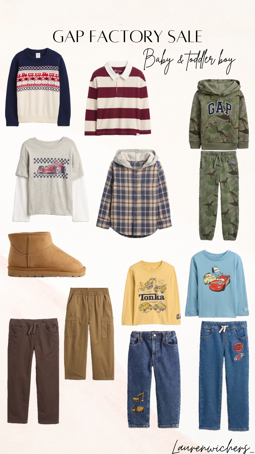 The cutest baby & toddler boy finds from Gap Factory. Extra 20% off with code GFSALE

Gap Factory| baby boy | toddler boy fall outfit | fall family photos | winter outfit | Christmas outfit | Thanksgiving outfit toddler boy | sale alert 

#LTKFindsUnder50 #LTKSaleAlert #LTKKids