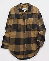 Aerie Anytime Fave Flannel Shirt | Aerie