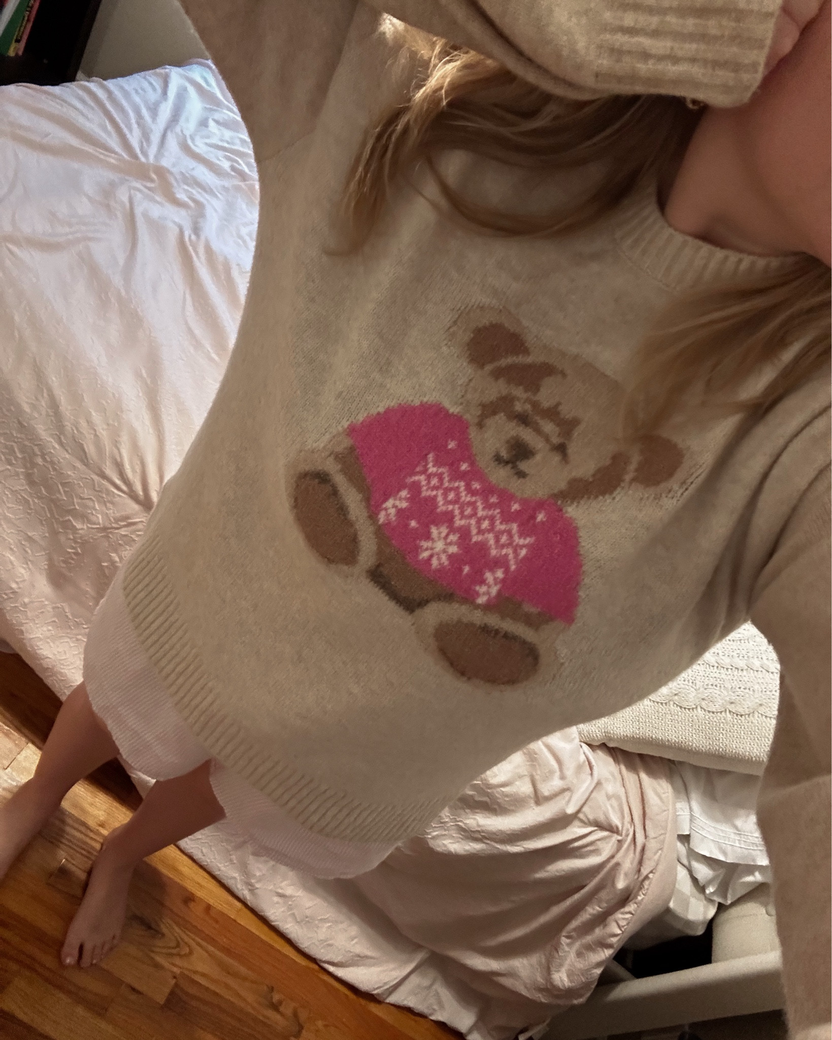 teddy bear graphic sweater - extremely soft & comfy for long pre-holiday days! 

It’s giving Ralph Lauren Polo but pink & a quarter of the price💕 I got a medium for size reference.

#LTKWalmart #looksforless #LTKMidsize #LTKParties #LTKACTIVE #LTKfamily #LTKGiftGuide #holiday #sweater

#LTKSeasonal #LTKHoliday #LTKStyleTip