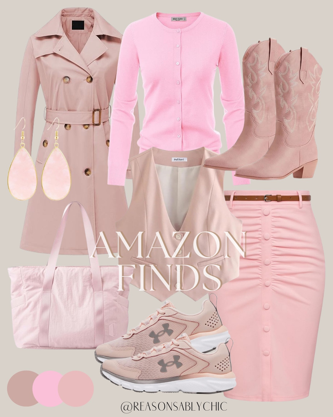 funky pinks

Amazon fashion, vibrant pink outfits, pink cowboy boots, trendy pink looks, casual chic, fashion inspiration, outfit ideas, style inspo, wardrobe essentials, bold pink clothing, pink dresses, statement pieces, playful fashion, eye-catching colors, pink accessories, edgy style, unique pink outfits, colorful fashion, reasonably chic