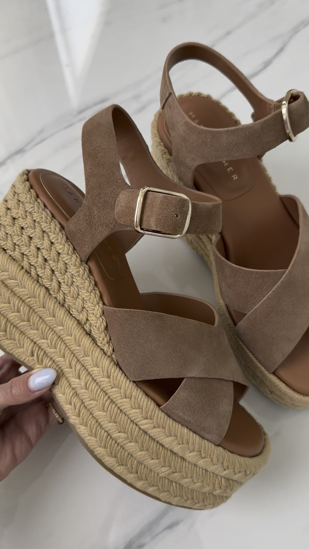 Love these comfy wedge sandals designer look for less code doubledose20 

#LTKPetite #LTKSaleAlert