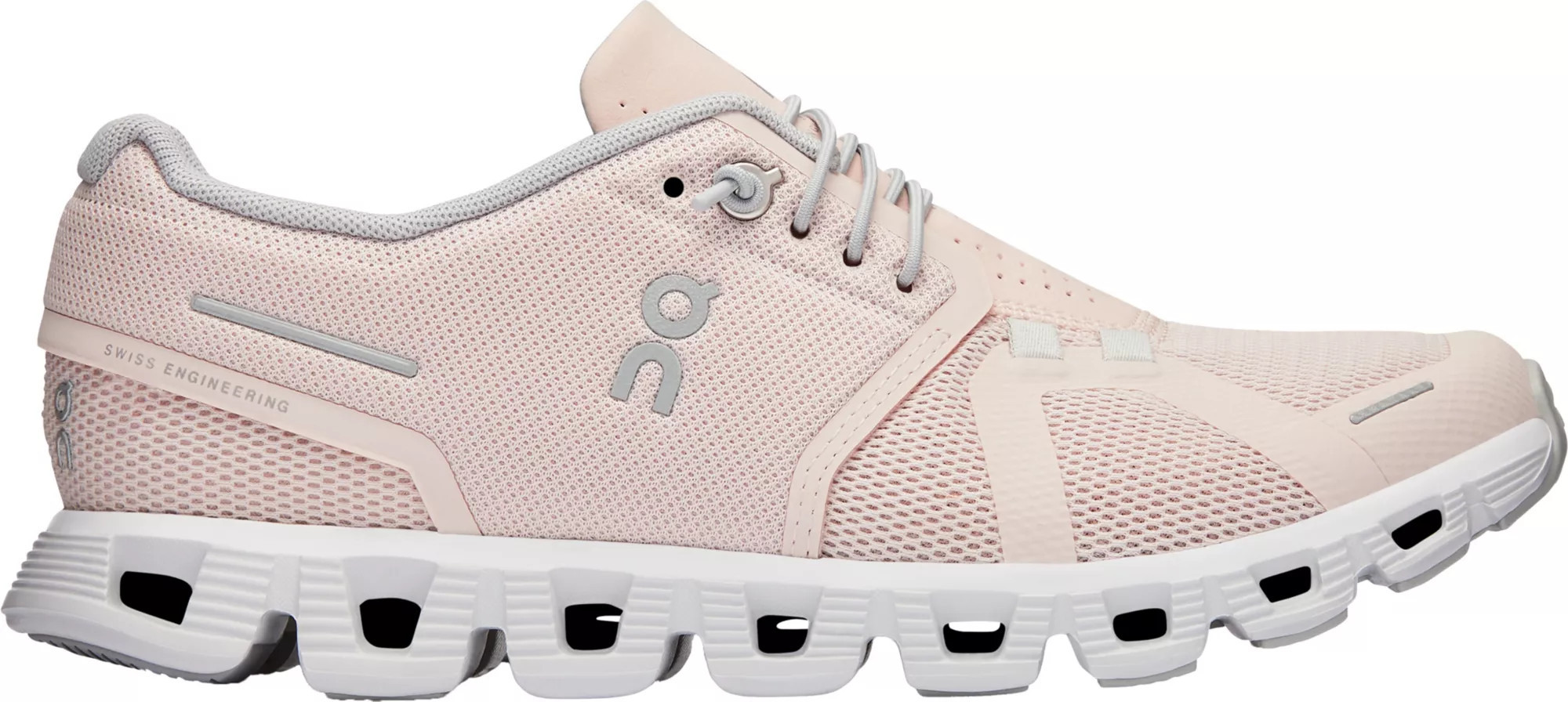 On Women's Cloud 5 Shoes, Size 10, Pink/White | Public Lands