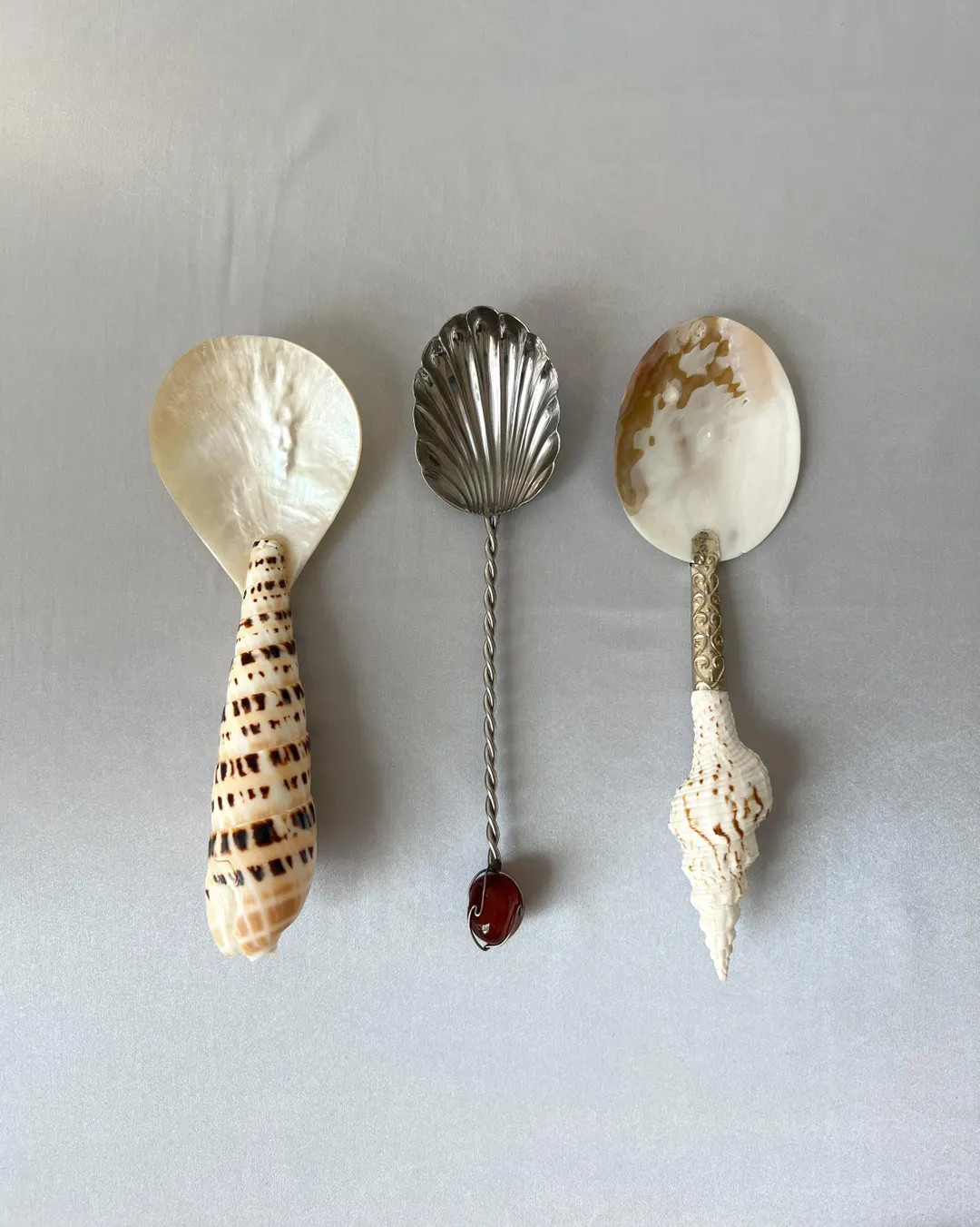 Vintage Shell Serving Spoon | Handcrafted Seashell Design | Mother of Pearl Spoon | Shell Spoon w... | Etsy (US)