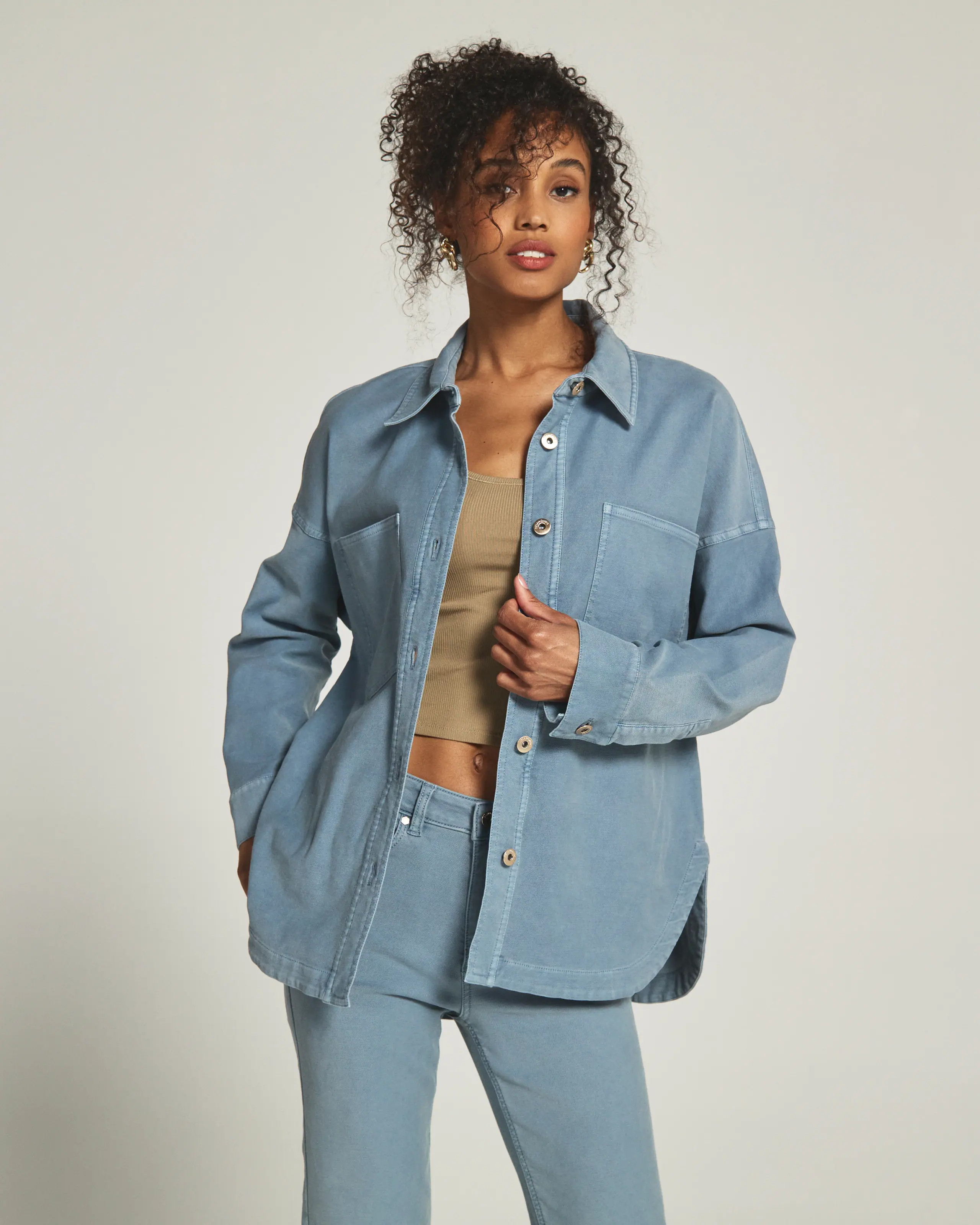 Generation Oversized Shirt Jacket | 7Diamonds