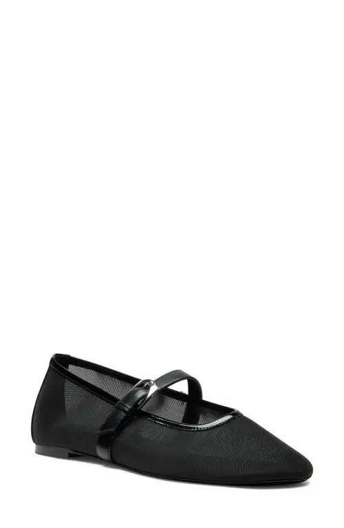 Stuart Weitzman Sai Bareitall Mary Jane in Black at Nordstrom, Size 9.5 | Nordstrom