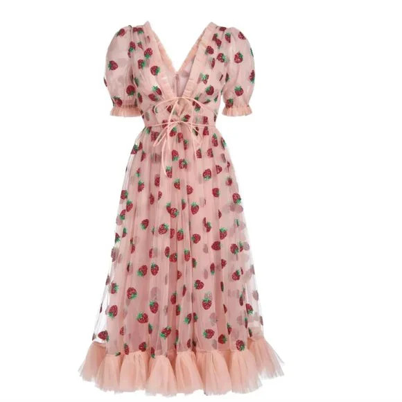 Lirika Matoshi Strawberry Dress | Poshmark