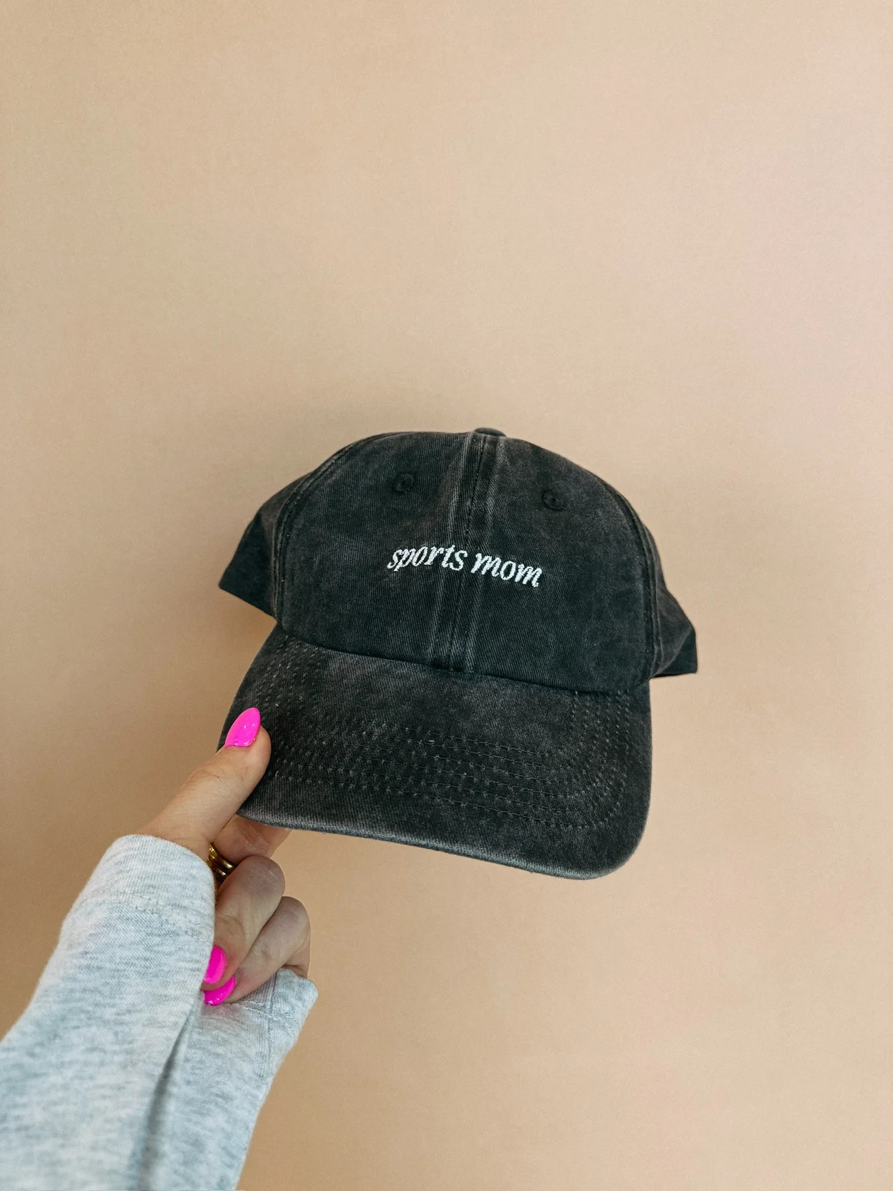 ETTA OG | sports mom dad cap - charcoal | Etta+East