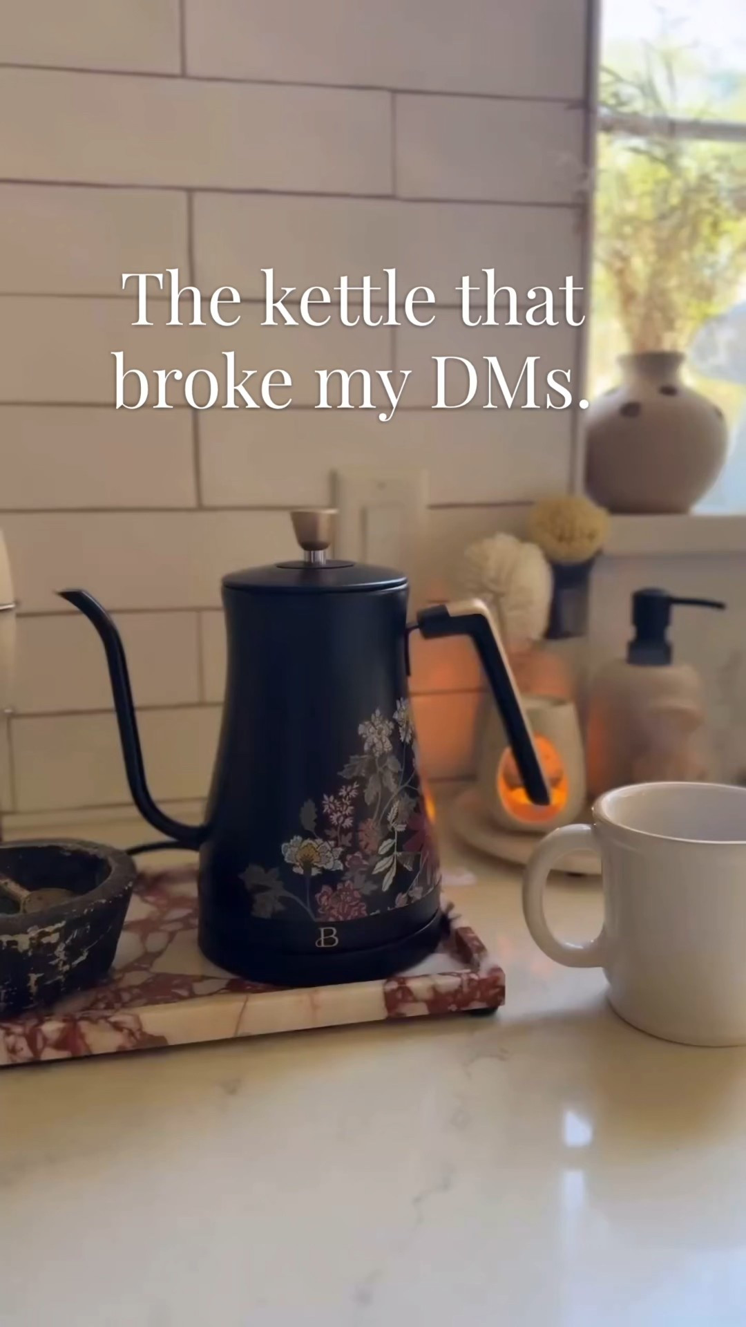 Cutest most charming tea kettle for those cozy winter days. Perfect gift idea too! This item was my most requested item last month! It’s adorable! 

#LTKHome #LTKfoodie #LTKGiftGuide