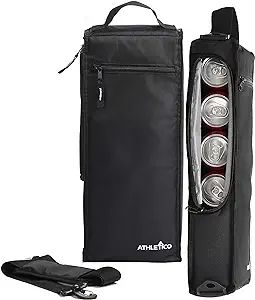 Athletico Golf Cooler Bag - Soft Sided Insulated Cooler Holds a 6 Pack of Cans or Two Wine Bottle... | Amazon (US)