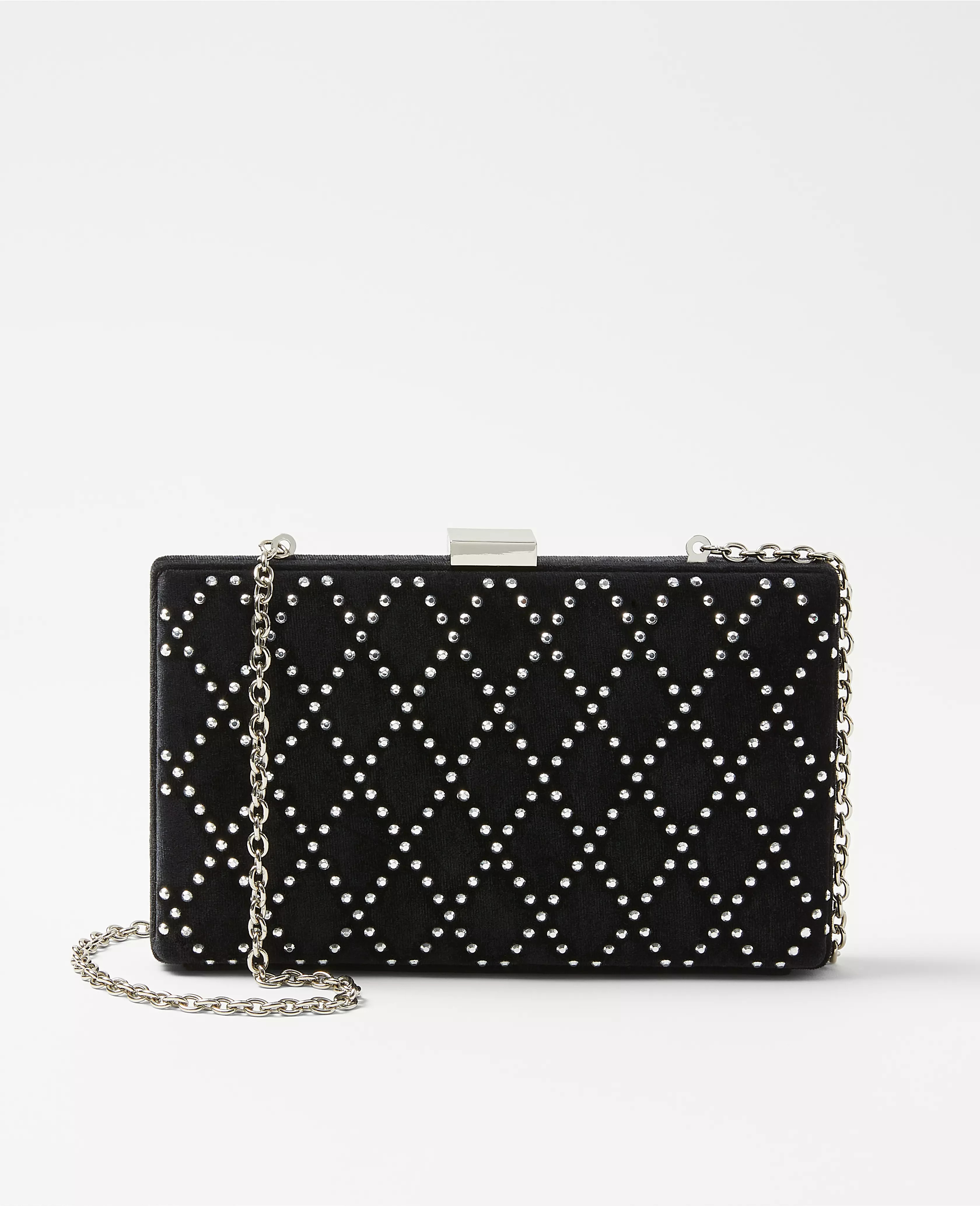 Rhinestone Box Clutch | Ann Taylor (US)