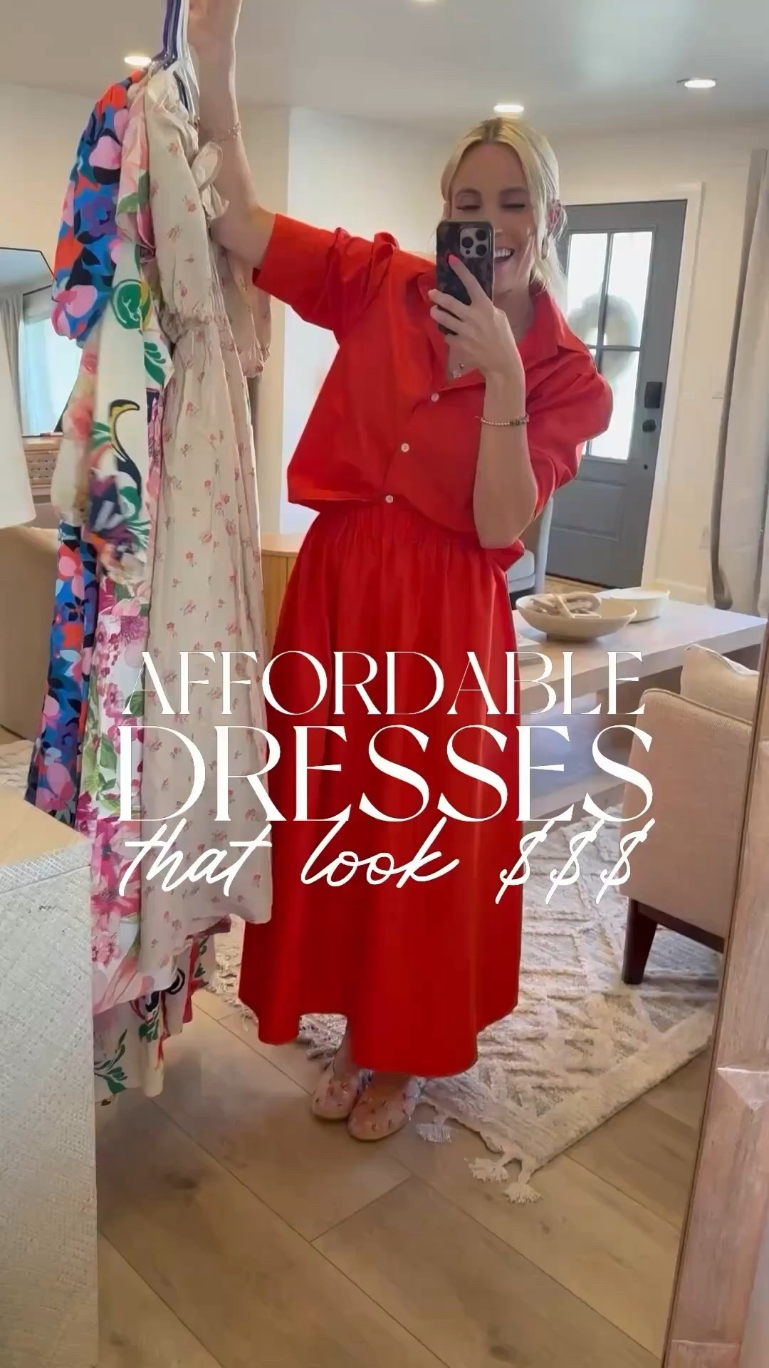 Comment SHOP and I’ll send you links! Affordable dresses that look expensive! Mainly from amazon! They all have an anthro look for less vibe. I did a small in the sets and a medium in the Amazon ones. Some come in plus size, petite and tall!